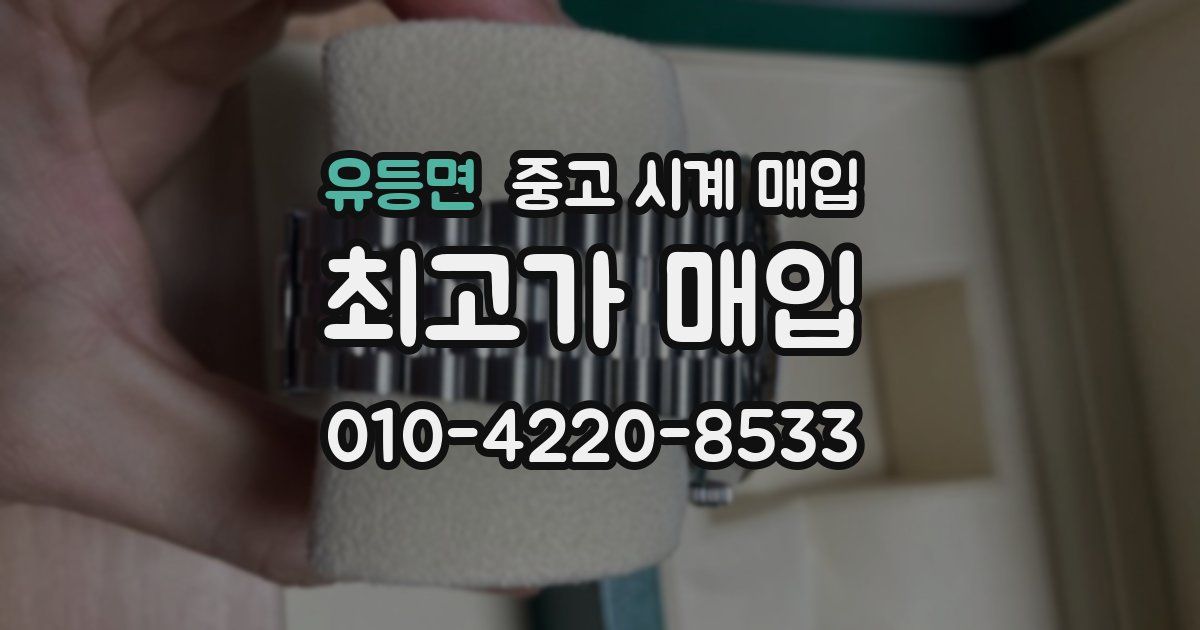 유등면 중고 시계 매입
