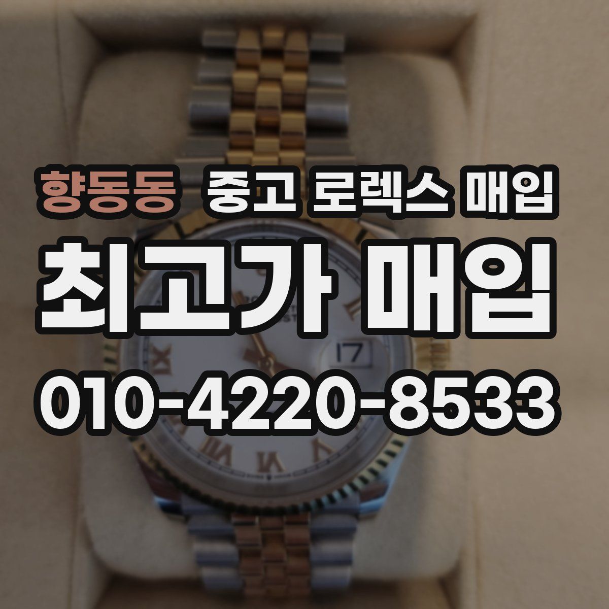 향동동 중고 로렉스 매입