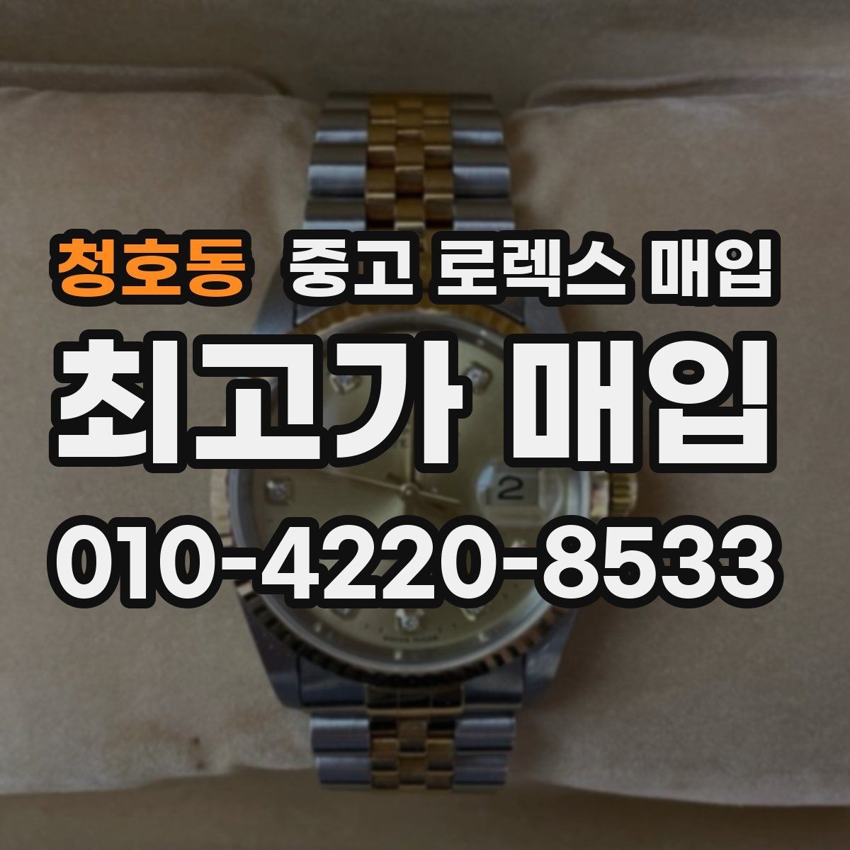 청호동 중고 로렉스 매입 여성용 사이즈 시세가 갈리는 이유