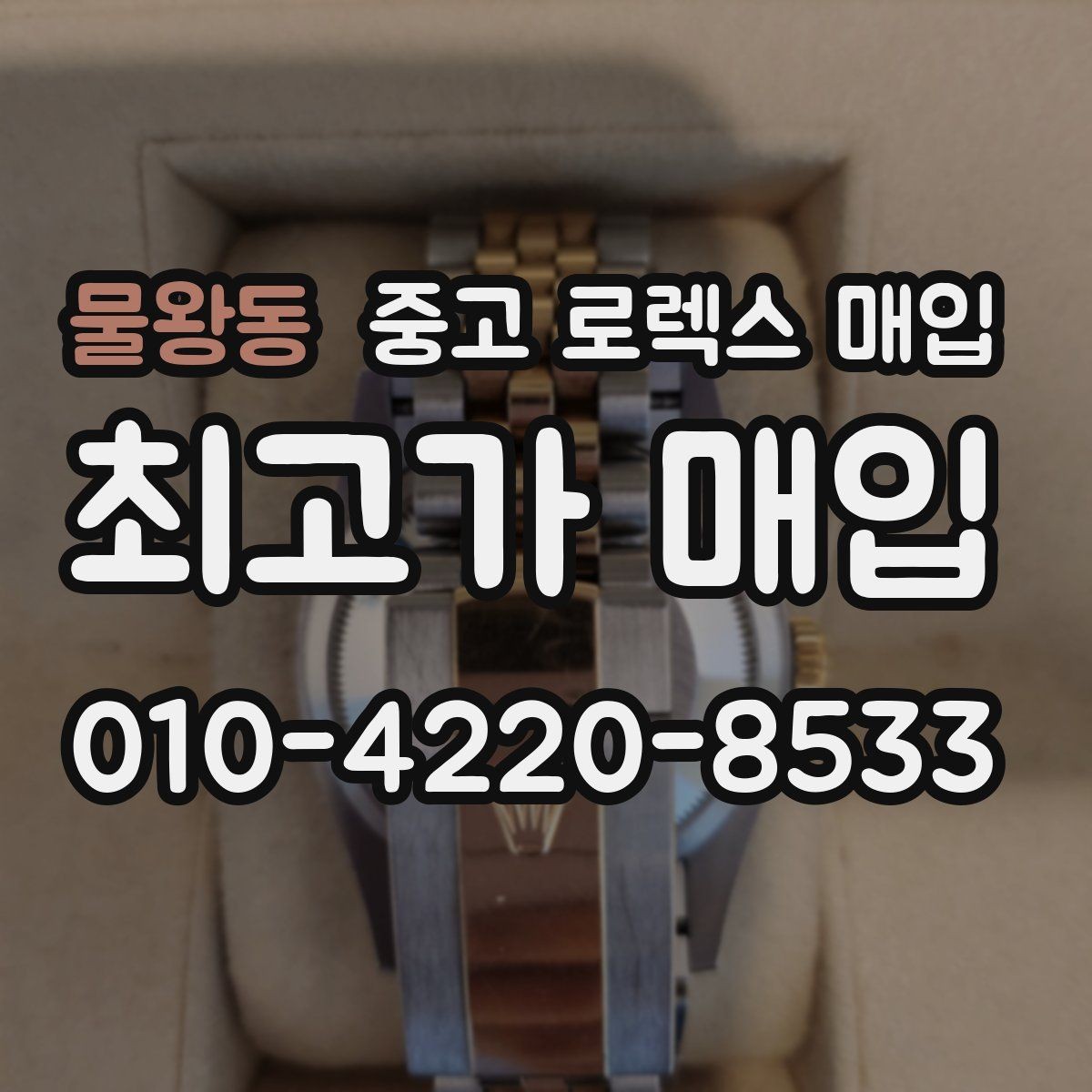 물왕동 중고 로렉스 매입 단종 모델 시세 확인 포인트