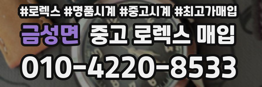금성면 중고 로렉스 매입