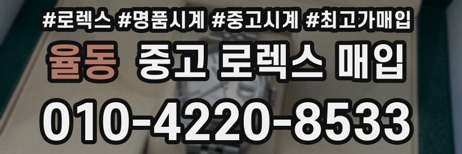 율동 중고 로렉스 매입