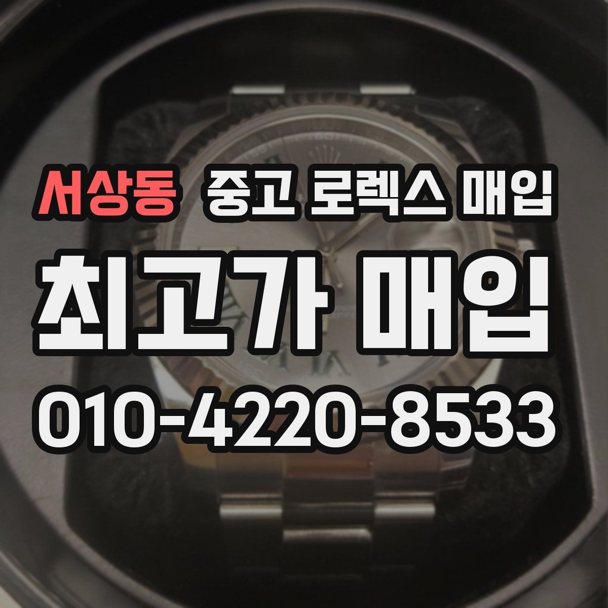 서상동 중고 로렉스 매입 플래티넘 모델 시세 확인 방법