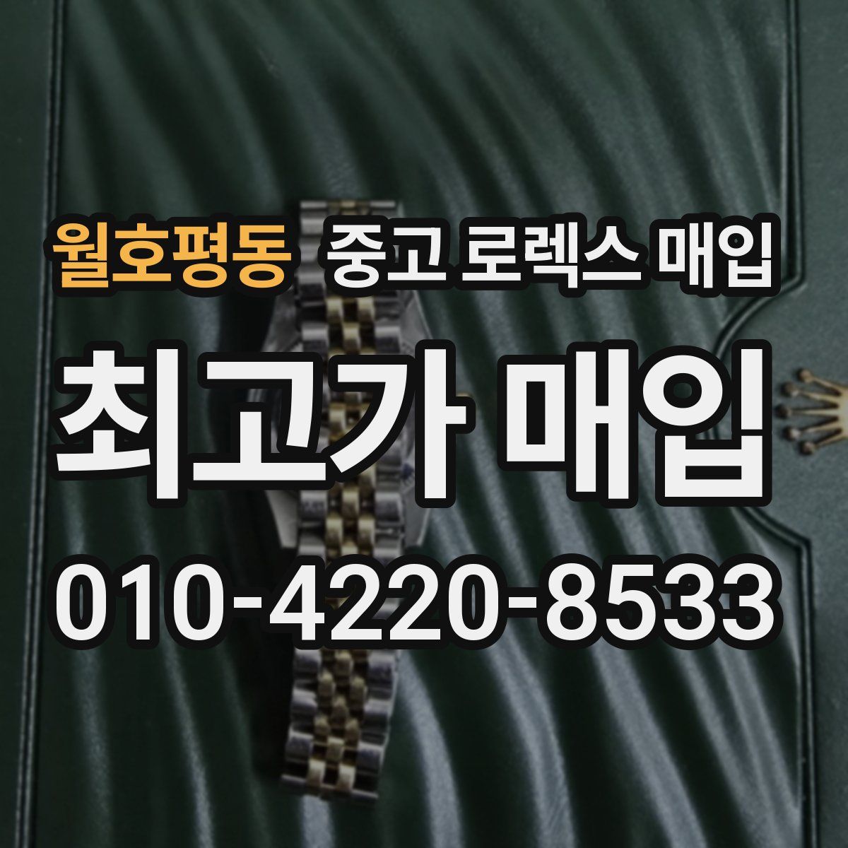 월호평동 중고 로렉스 매입