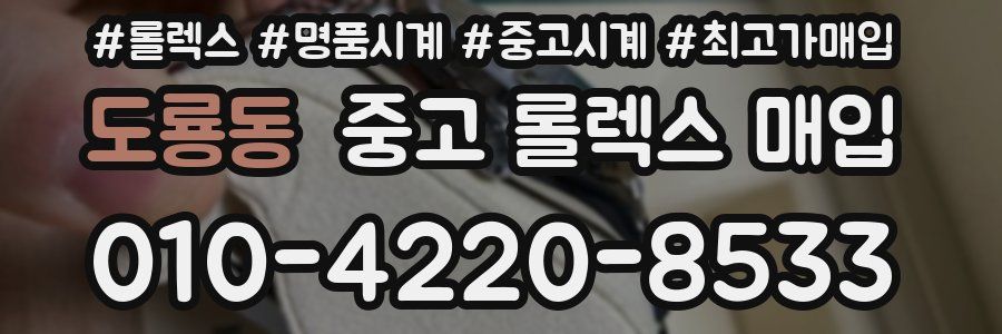 도룡동 중고 롤렉스 매입