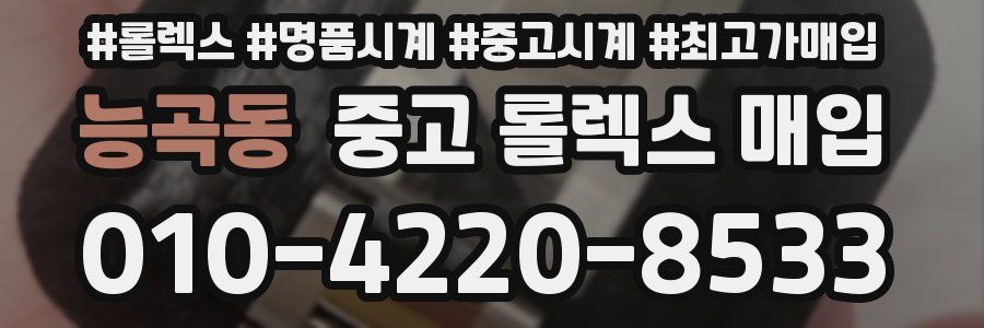 능곡동 중고 롤렉스 매입
