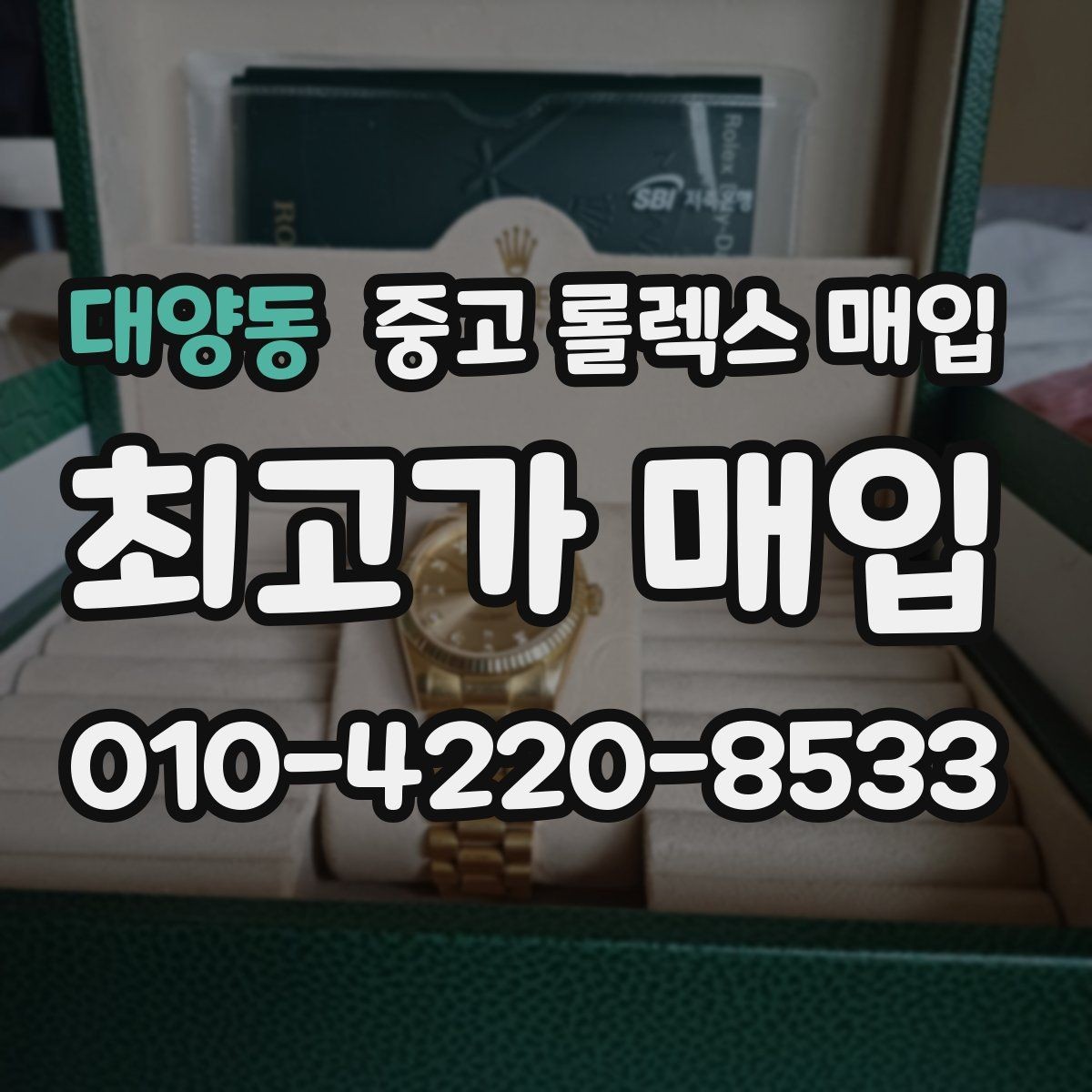 대양동 중고 롤렉스 매입 28 31 사이즈 여성 모델 시세 정리