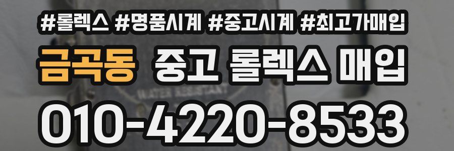금곡동 중고 롤렉스 매입
