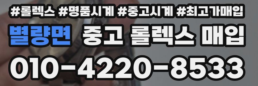 별량면 중고 롤렉스 매입