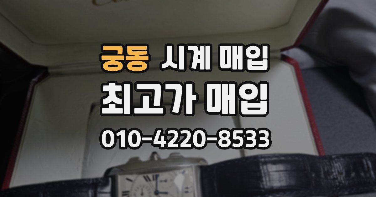 궁동 시계 매입
