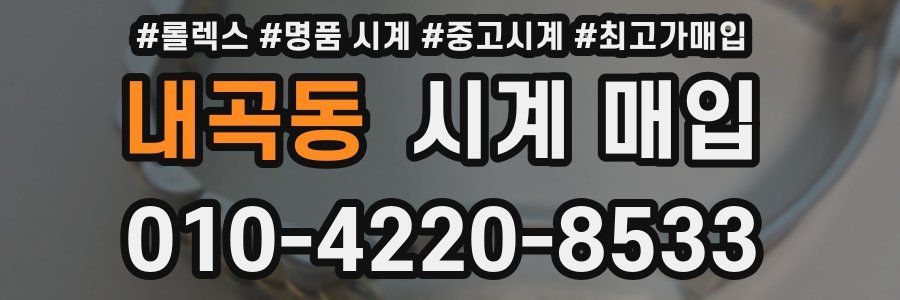 내곡동 시계 매입