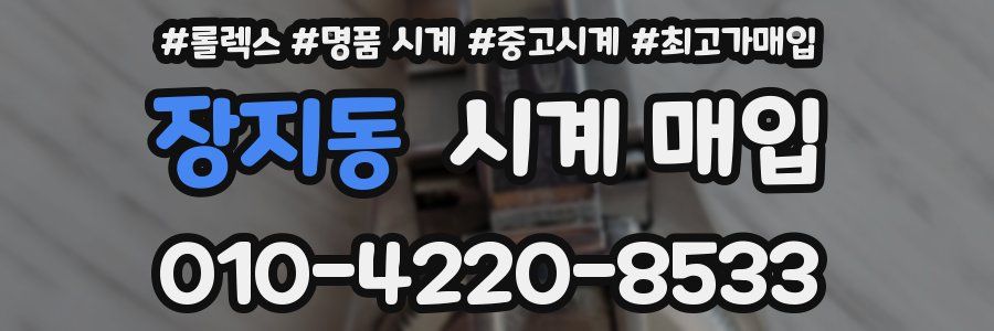 장지동 시계 매입