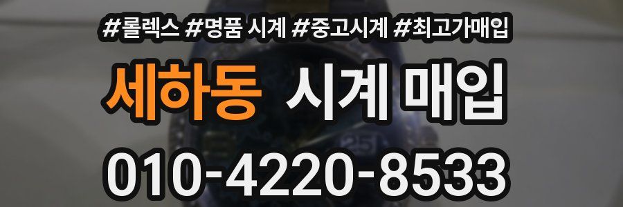 세하동 시계 매입
