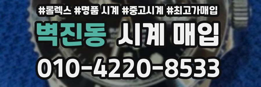 벽진동 시계 매입