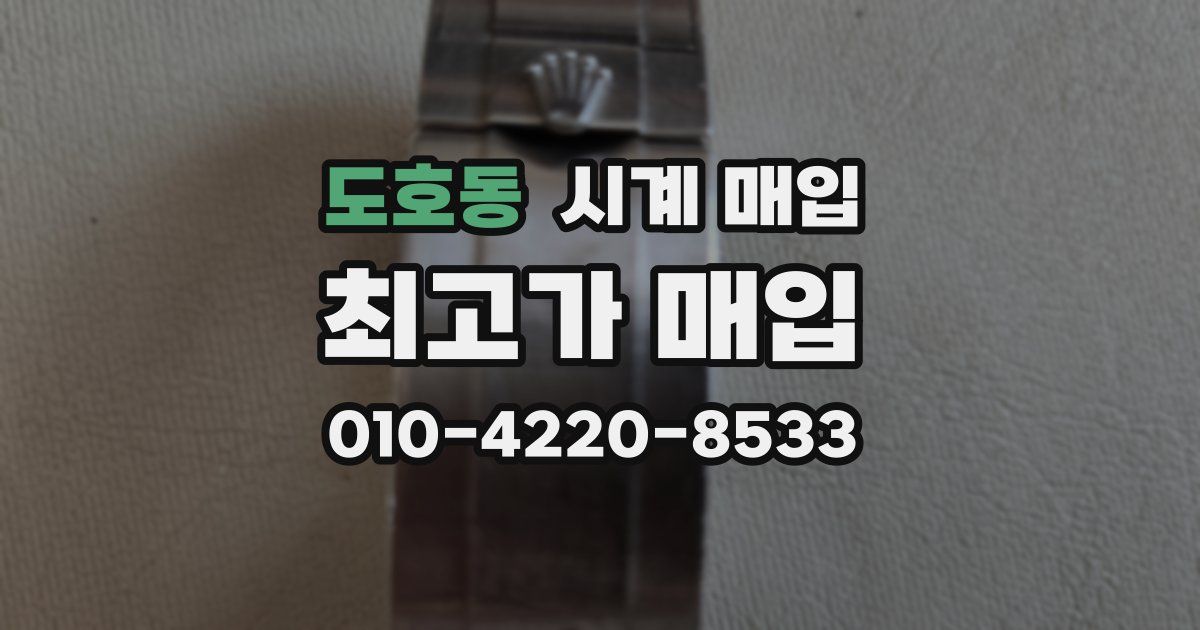 도호동 시계 매입
