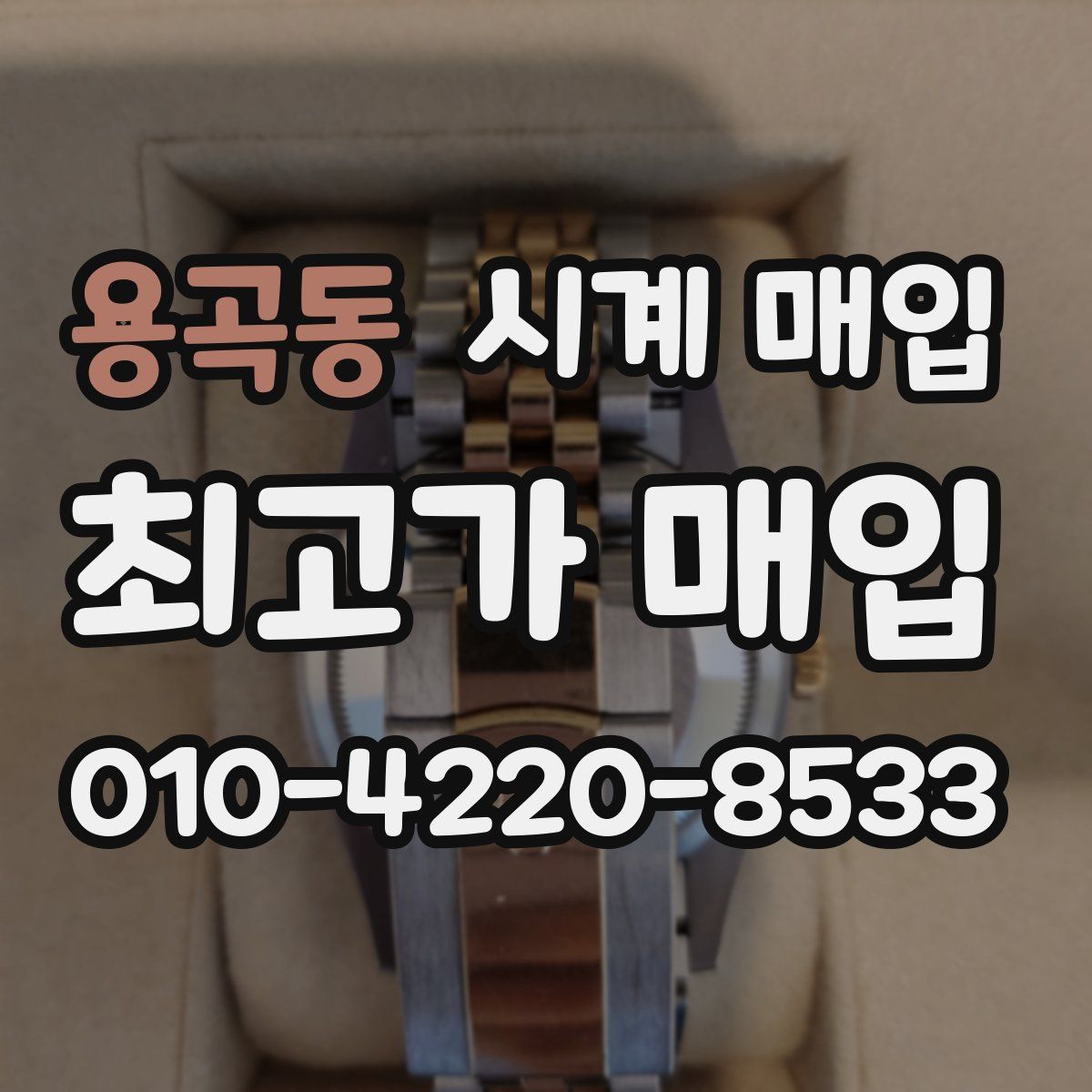 용곡동 시계 매입