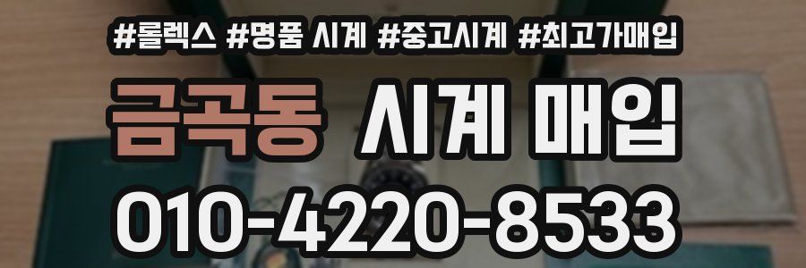 금곡동 시계 매입