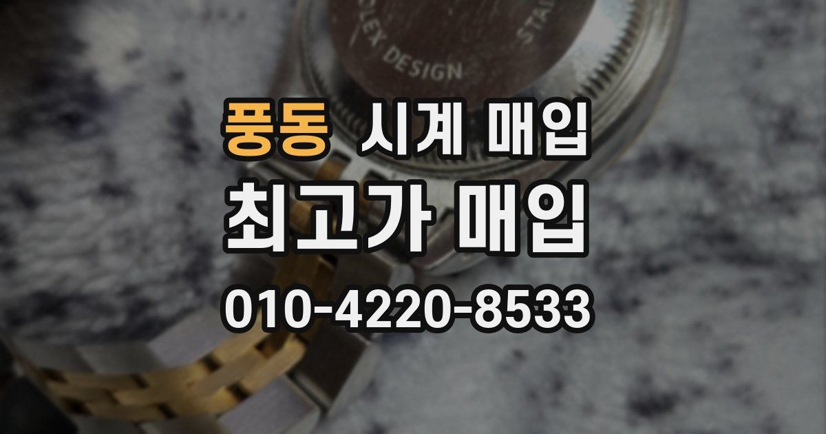 풍동 시계 매입