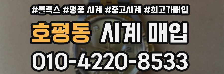 호평동 시계 매입