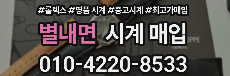 별내면 시계 매입