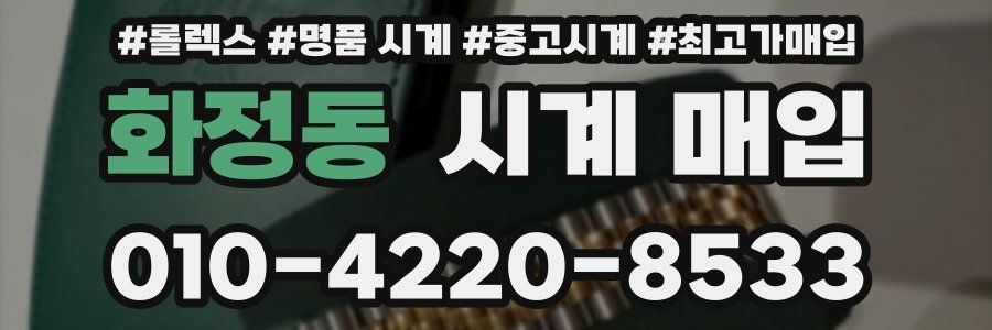 화정동 시계 매입