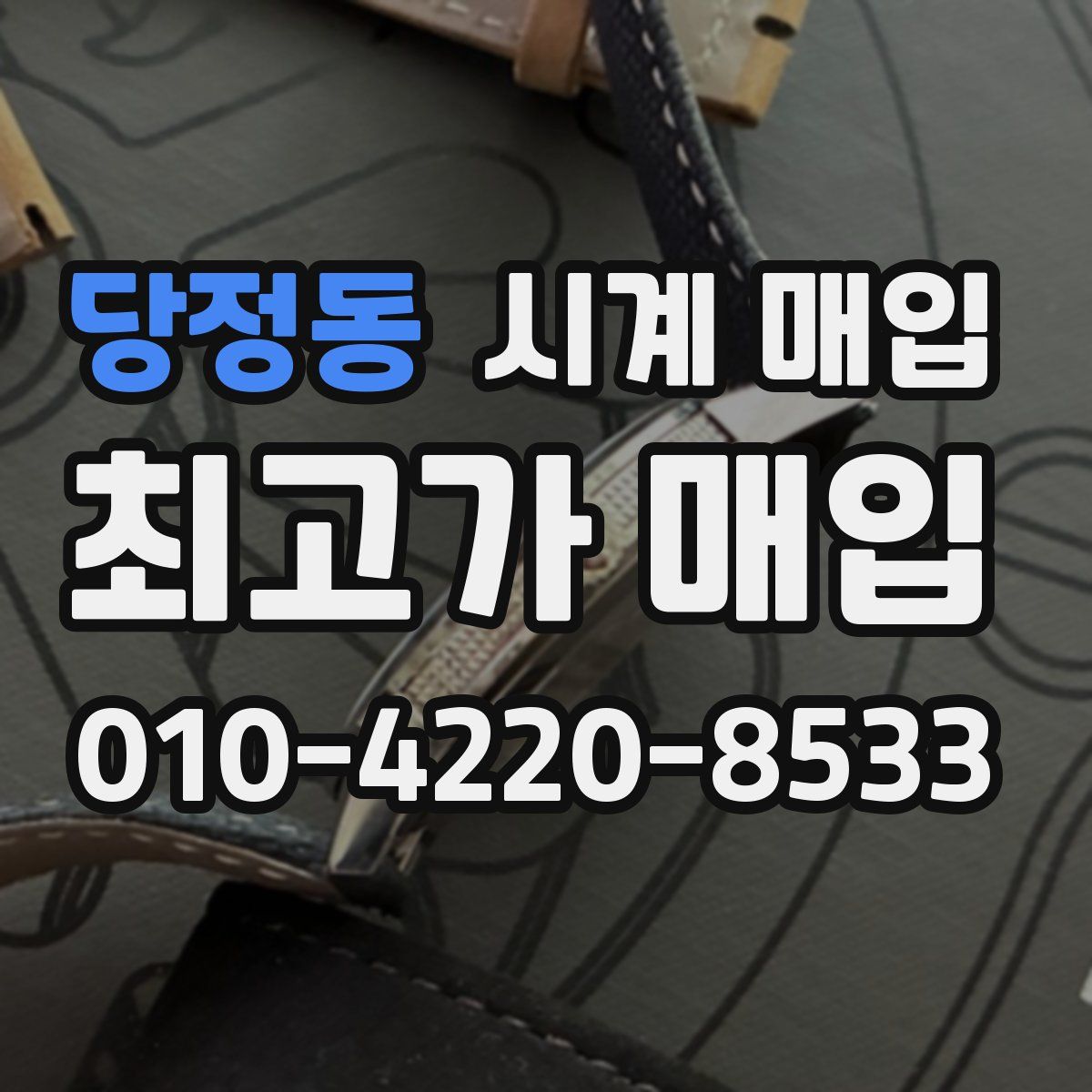 당정동 시계 매입