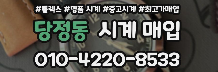 당정동 시계 매입