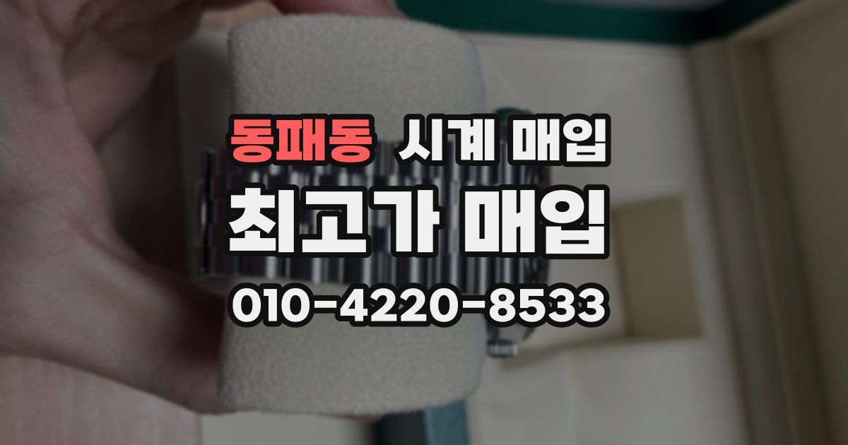 동패동 시계 매입