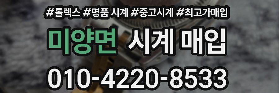 미양면 시계 매입