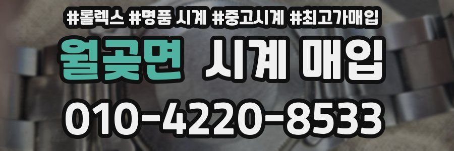 월곶면 시계 매입