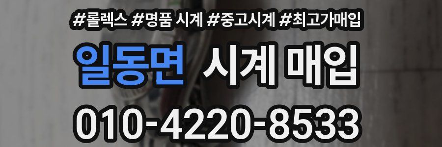 일동면 시계 매입