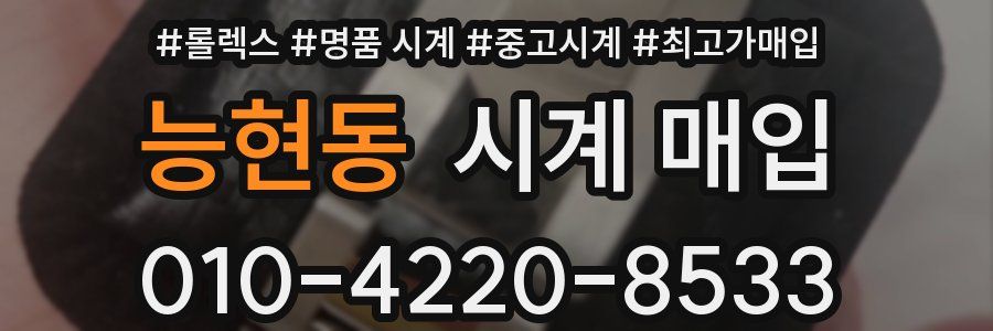 능현동 시계 매입