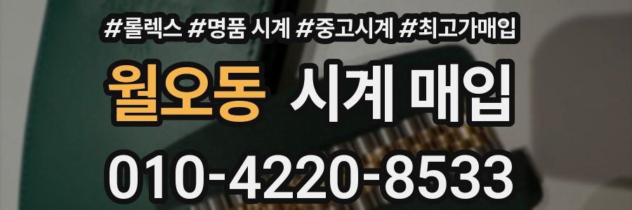 월오동 시계 매입