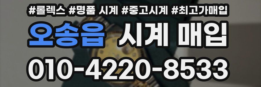 오송읍 시계 매입