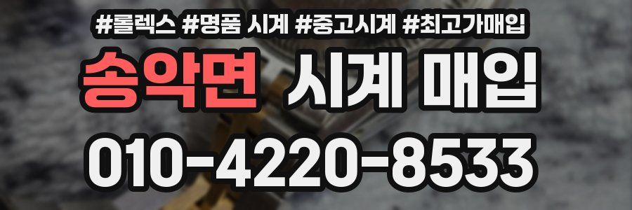 송악면 시계 매입
