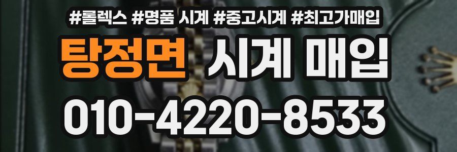 탕정면 시계 매입