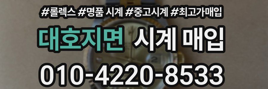 대호지면 시계 매입