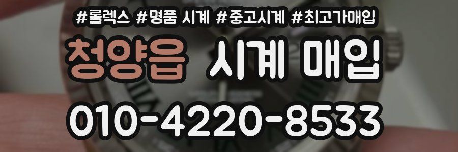 청양읍 시계 매입