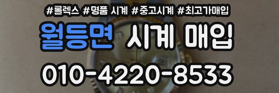 월등면 시계 매입