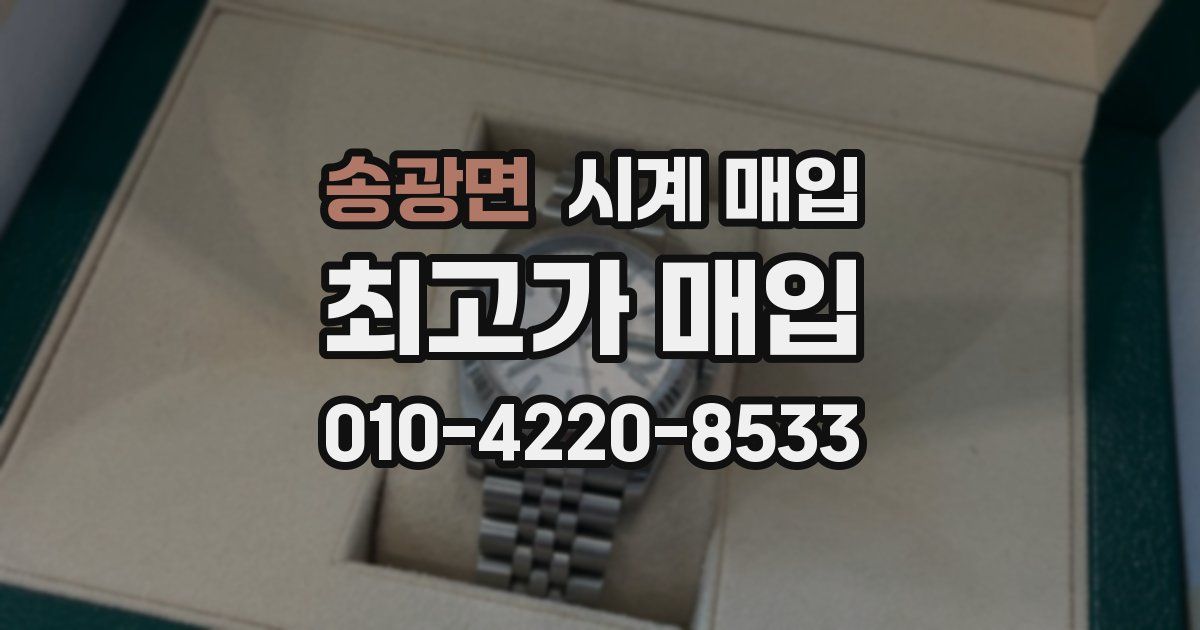 송광면 시계 매입
