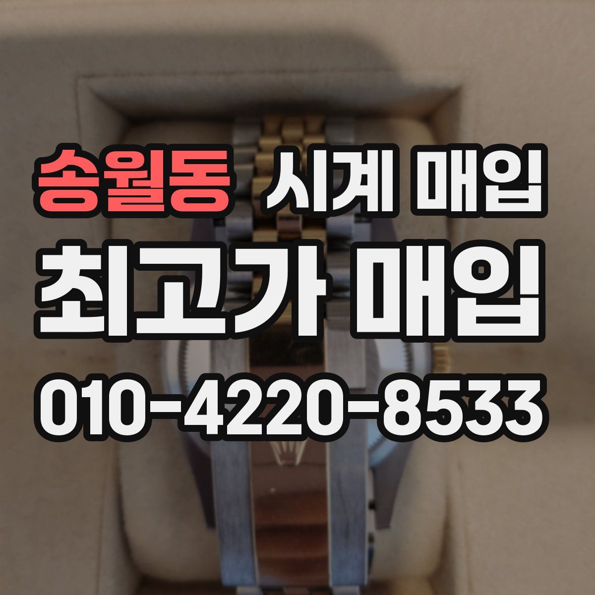 송월동 시계 매입