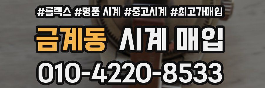 금계동 시계 매입
