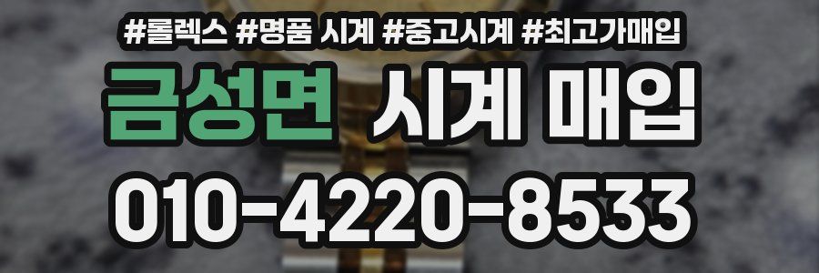 금성면 시계 매입