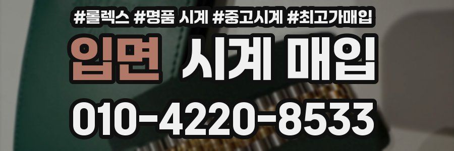 입면 시계 매입