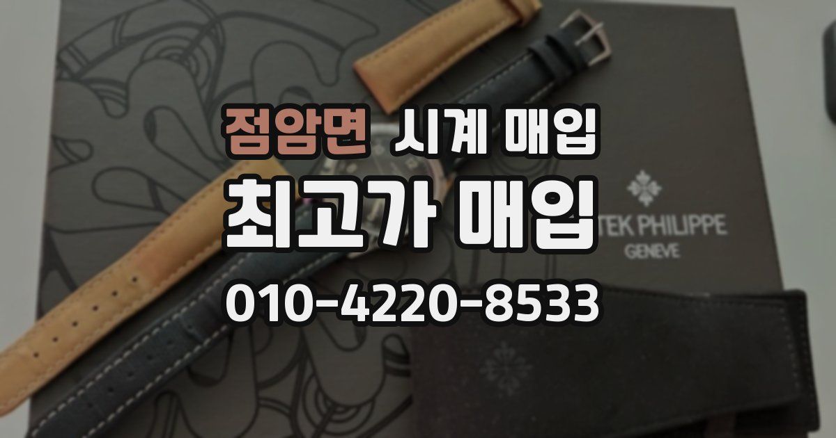 점암면 시계 매입