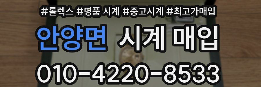 안양면 시계 매입