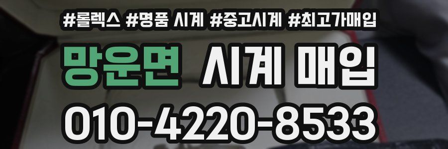 망운면 시계 매입