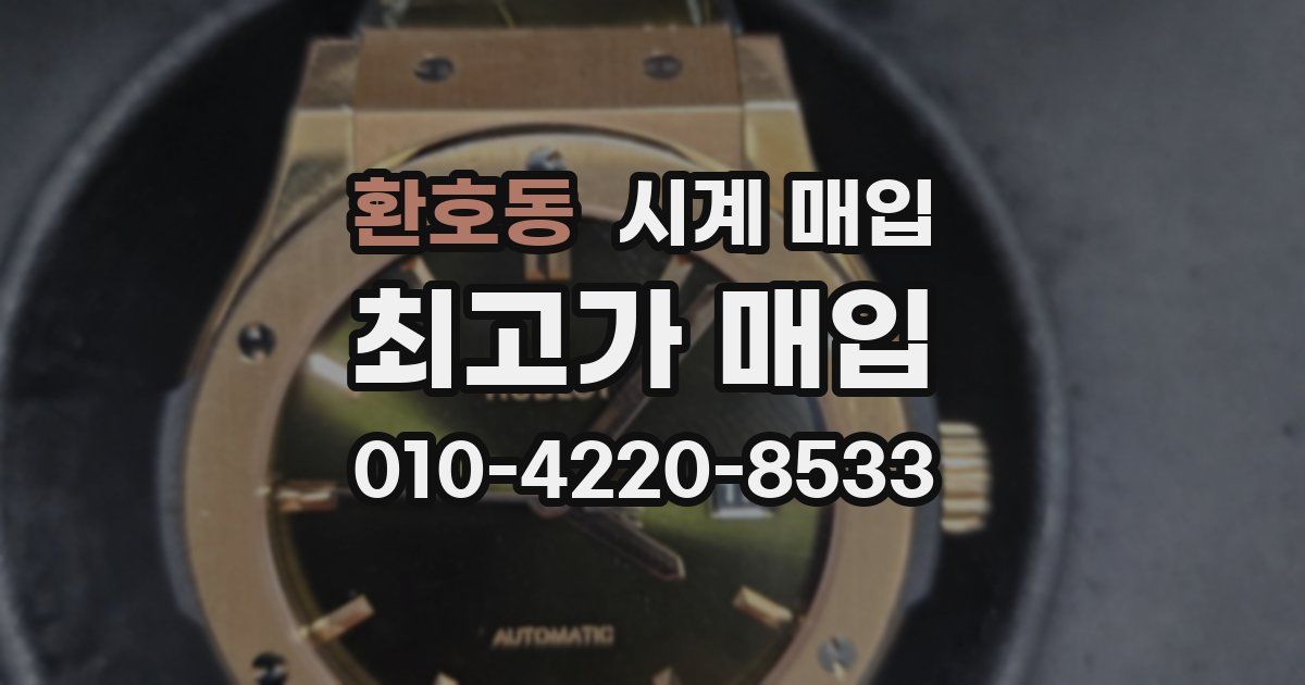 환호동 시계 매입