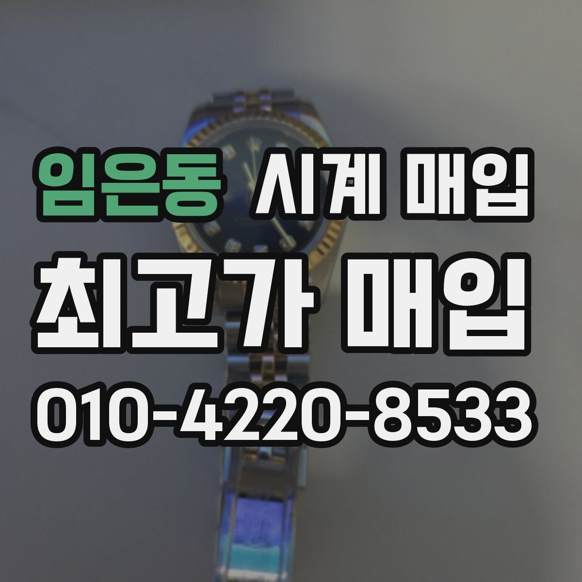 임은동 시계 매입