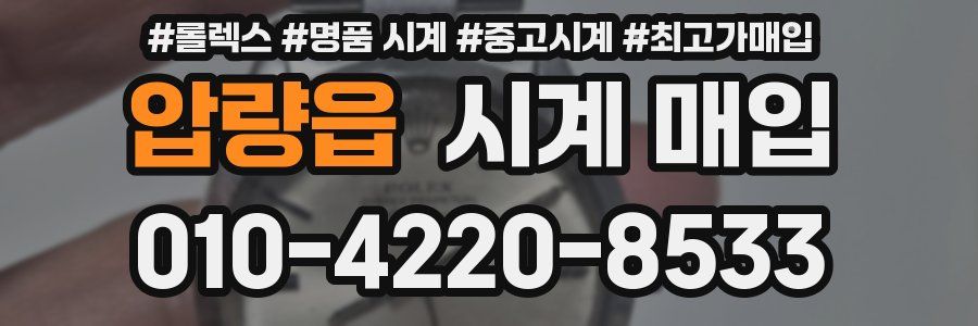 압량읍 시계 매입